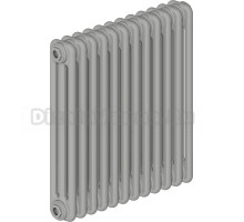 Радиатор стальной Irsap Tesi 500 12 секций, серый Манхэттен