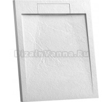 Поддон для душа Vincea VST-4SRL9090W 90x90 белый матовый, с сифоном