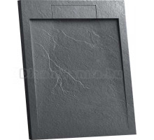 Поддон для душа Vincea VST-4SRL9090G 90x90 антрацит, с сифоном