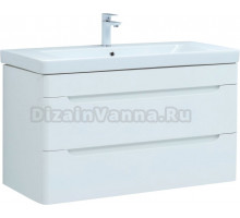 Тумба с раковиной Aquanet София 105 2 ящика