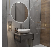 Мебель для ванной 1MarKa Grunge Loft 60П бетон темно-серый