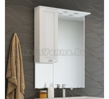 Зеркало Misty Терра L 70, белое