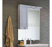 Зеркало Misty Терра L 70, серое