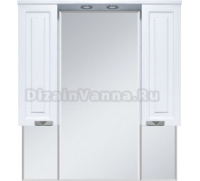 Зеркало Misty Терра 90, белое