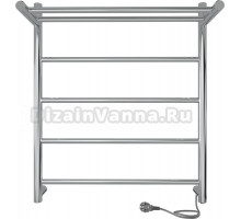 Полотенцесушитель электрический Indigo Line LСLE60-50PR с полкой, серебристый