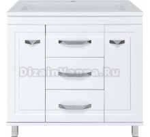Тумба с раковиной Misty Терра 90 белая