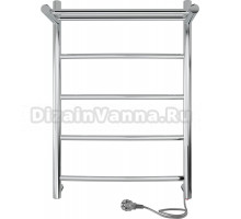 Полотенцесушитель электрический Indigo Arc LCAE60-40PR с полкой, серебристый