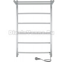 Полотенцесушитель электрический Indigo Arc LCAE80-50PR с полкой, серебристый