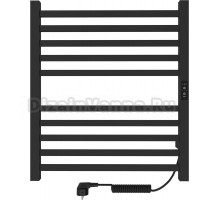 Полотенцесушитель электрический Indigo Attic LСLATCE60-50BRRt черный муар