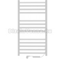 Полотенцесушитель электрический Indigo Attic Romb LСLATCRE100-50WMRt белый матовый