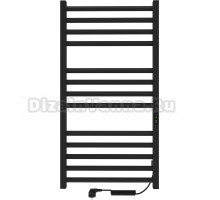 Полотенцесушитель электрический Indigo Attic Romb LСLATCRE100-50BRRt черный муар