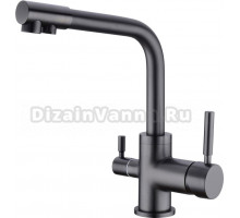Смеситель для кухни Domaci Равенна ECB 3003N черный