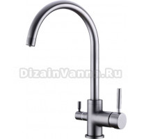 Смеситель для кухни Domaci Равенна ECB 3007 черный