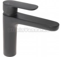 Смеситель для раковины STWORKI by Agger Ноттвиль NO-01b черный