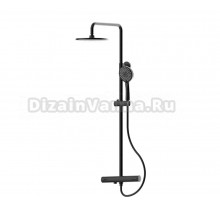 Душевая стойка ARROW AG3318MB матовая черная