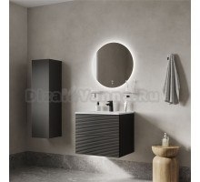 Мебель для ванной комнаты IDDIS Bild 60 подвесная, 2 ящика, темно-серая