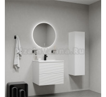 Мебель для ванной комнаты IDDIS Bild 60 подвесная, 2 ящика, белый