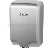 Сушилка для рук SantiLine SL-8007 высокоскоростная, матовая серебристая