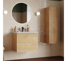 Мебель для ванной комнаты IDDIS Bild 60 подвесная, 2 ящика, дуб светлый