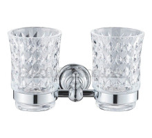 Стакан Rose RG11 RG1122 двойной, хром