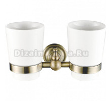 Стакан Rose RG11Q RG1122Q двойной, бронза