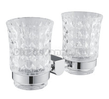 Стакан Rose RG17 RG1722 двойной, хром
