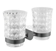 Стакан Rose RG17T RG1722T двойной, пепельный