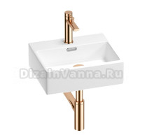 Комплект Wellsee Graceful Pro 201002889 белый глянцевый, розовое золото, 4 в 1