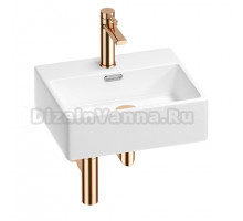 Комплект Wellsee Graceful Pro 201002899 белый глянцевый, розовое золото, 4 в 1