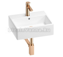 Комплект Wellsee Graceful Pro 201002914 белый глянцевый, розовое золото, 4 в 1