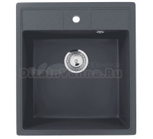 Мойка кухонная Ulgran U-406 -343 антрацит