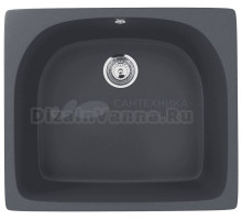 Мойка кухонная Ulgran U-408 -343 антрацит