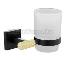 Стакан Rose RG30H RG3012H золото, черный