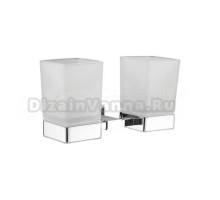 Стакан Shevanik SG56 SG5622 двойной, хром