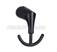 Крючок Fashun A1805-2-7 двойной, черный