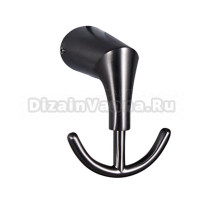 Крючок Fashun A1805-2-17 двойной, графит