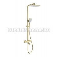 Душевая стойка Wonzon & Woghand WW-B3026-T1-BG брашированное золото