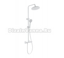 Душевая стойка Wonzon & Woghand WW-B3047-A-MW матовая белая