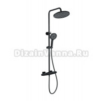 Душевая стойка Wonzon & Woghand WW-B3045-A-MB матовая черная