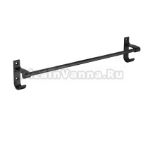 Полотенцедержатель Fashun A71501-7 60 см, с крючками, черный