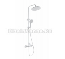 Душевая стойка Wonzon & Woghand WW-C3011-A-MW матовая белая