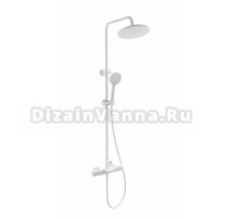 Душевая стойка Wonzon & Woghand WW-C3017-A-MW матовая белая