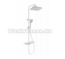 Душевая стойка Wonzon & Woghand WW-B3098-A-MW матовая белая