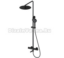 Душевая стойка Wonzon & Woghand WW-88739902-MB матовая черная