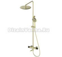 Душевая стойка Wonzon & Woghand WW-88739902-BG брашированное золото