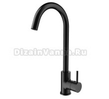 Смеситель для кухни Wonzon & Woghand WW-A21102-MB матовый черный