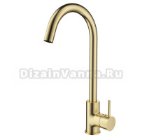 Смеситель для кухни Wonzon & Woghand WW-A21102-BG брашированное золото