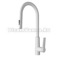 Смеситель для кухни Wonzon & Woghand WW-A20782-MW матовый белый
