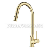 Смеситель для кухни Wonzon & Woghand WW-A21252-BG брашированное золото
