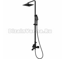 Душевая стойка Wonzon & Woghand WW-88047072-MB матовая черная